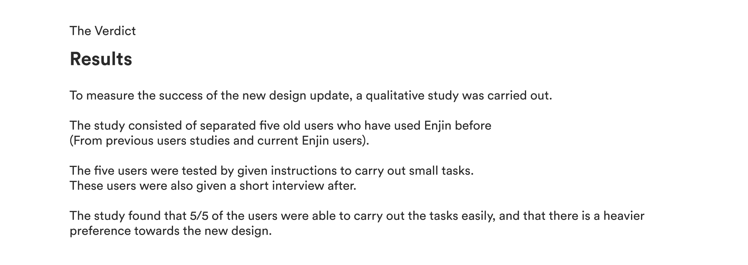 Final UI implementations